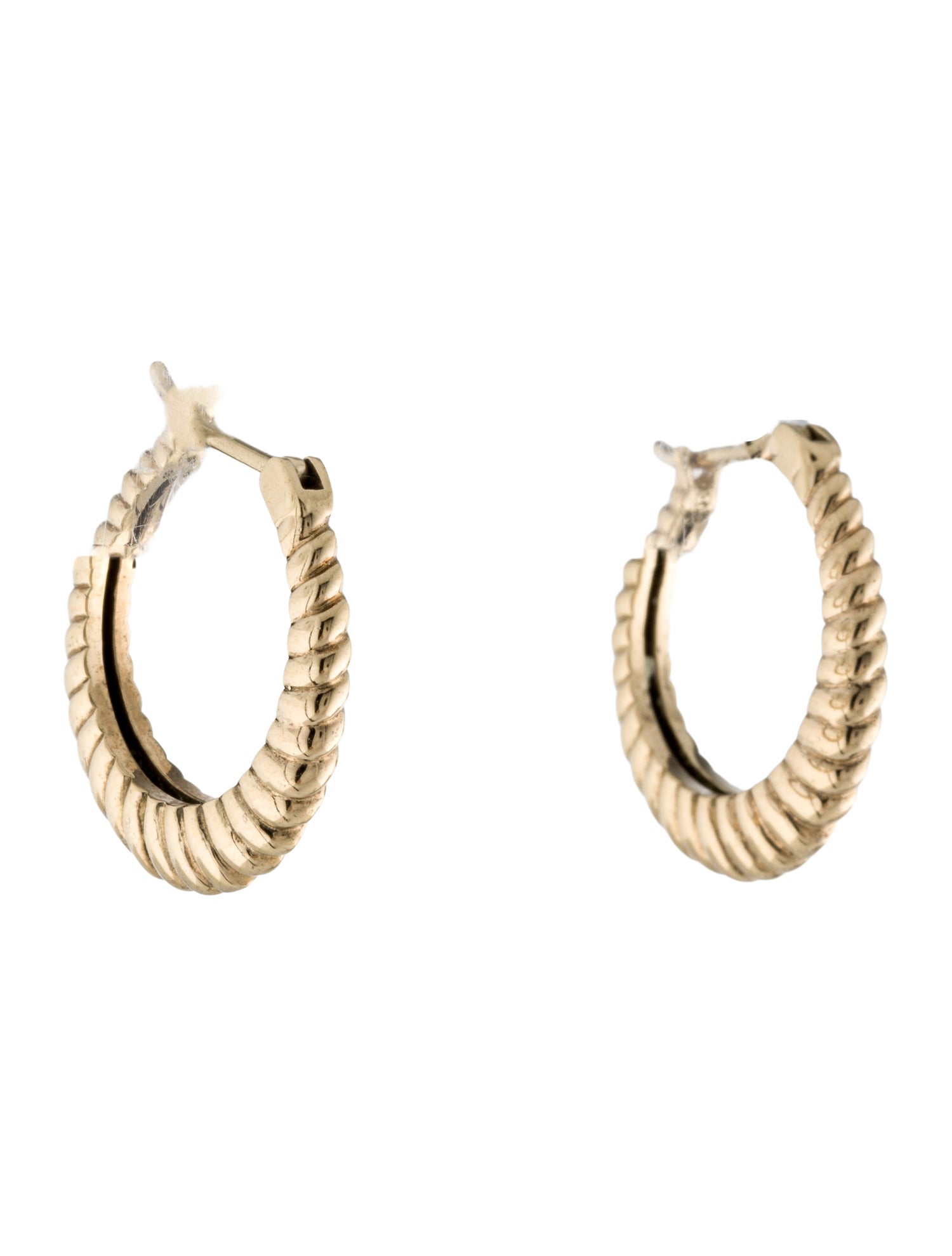 Mejuri Croissant Dôme Hoops - 18K Vermeil Hoop, Earrings