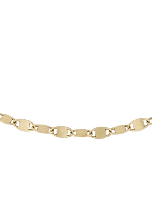 Mejuri 14K Anchor Chain Anklet