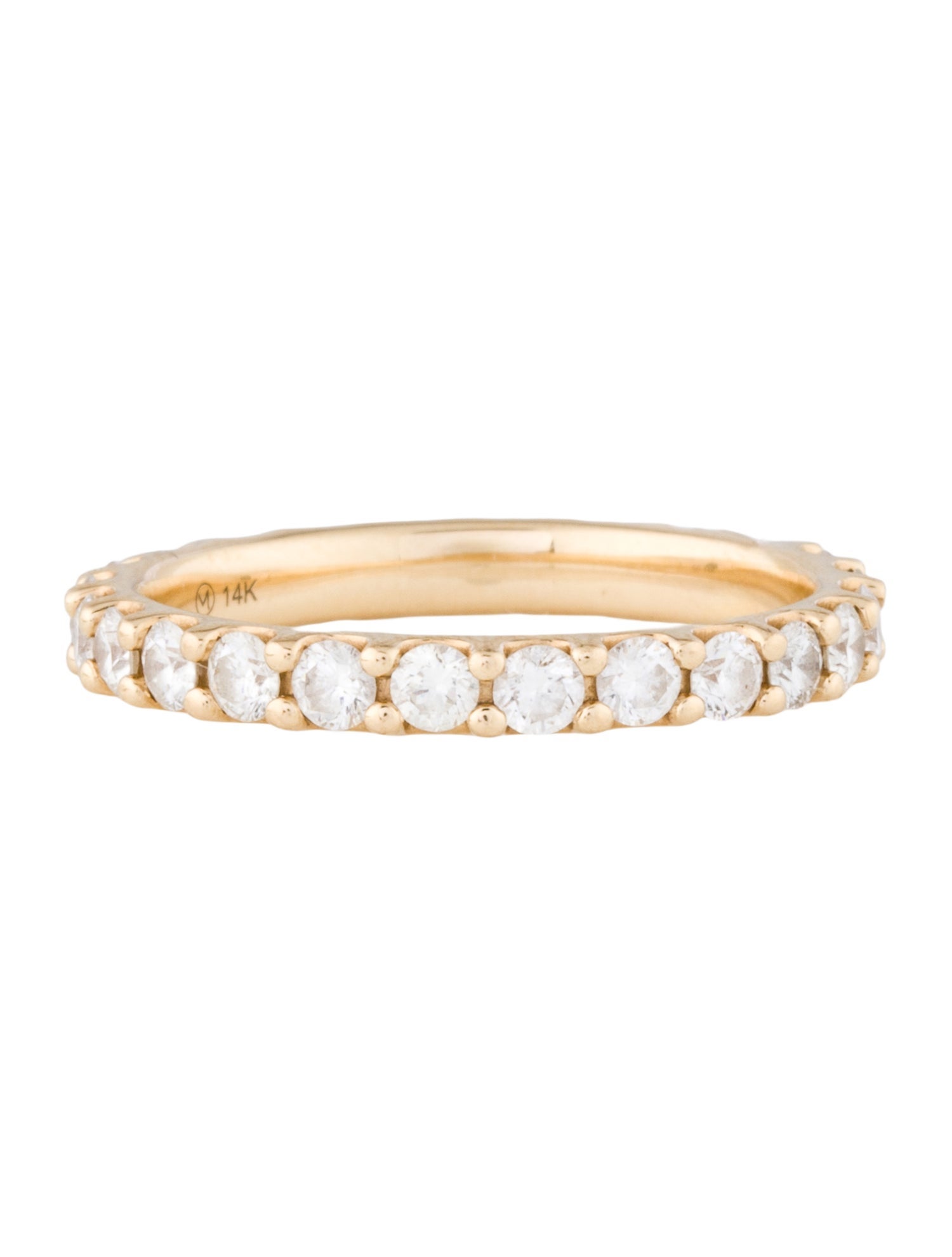 Mejuri 14K 1.44ctw Diamond Eternity Band