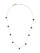 Mejuri Lapis Lazuli Bead Station Necklace