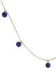 Mejuri Lapis Lazuli Bead Station Necklace