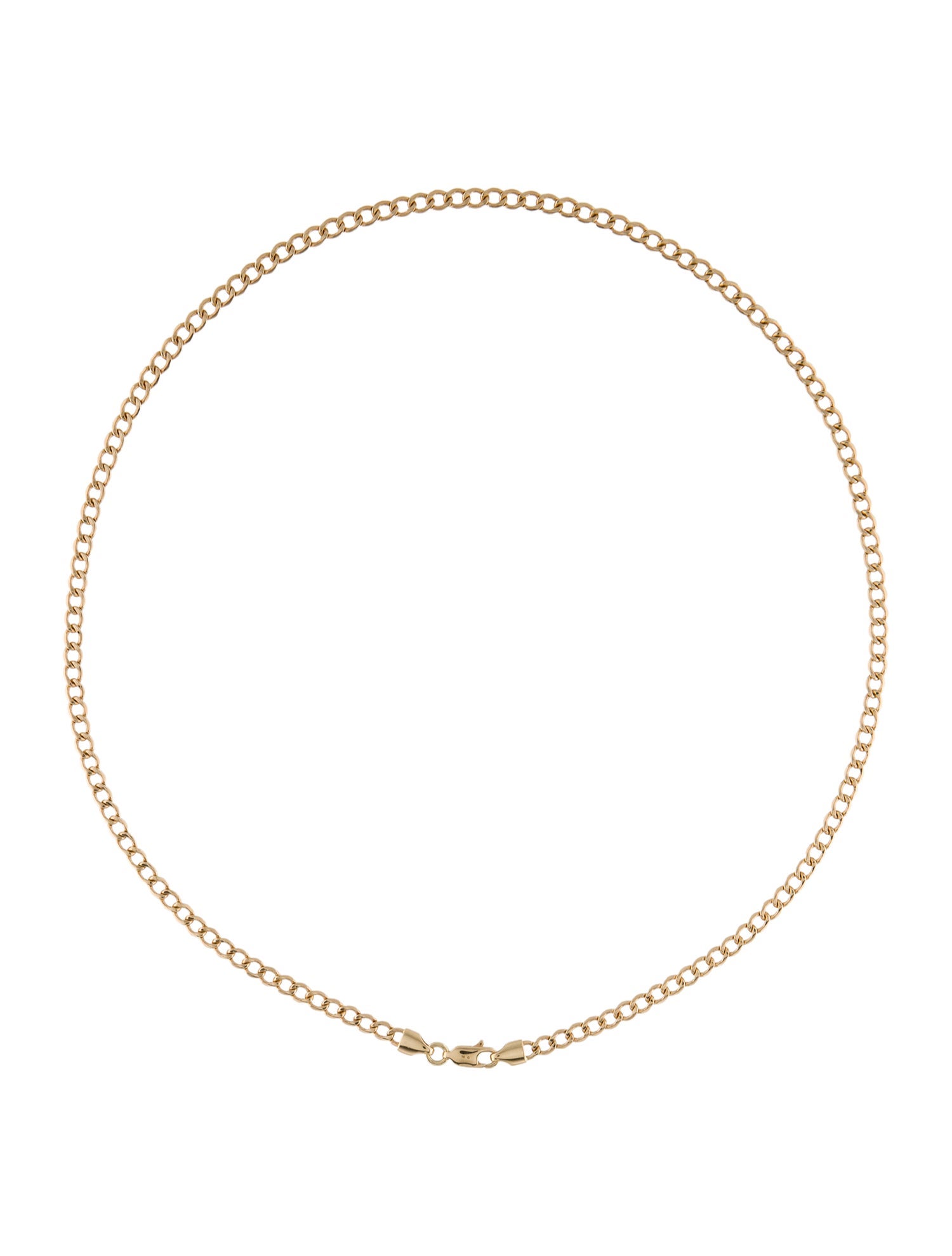 Mejuri 14K Curb Chain Necklace