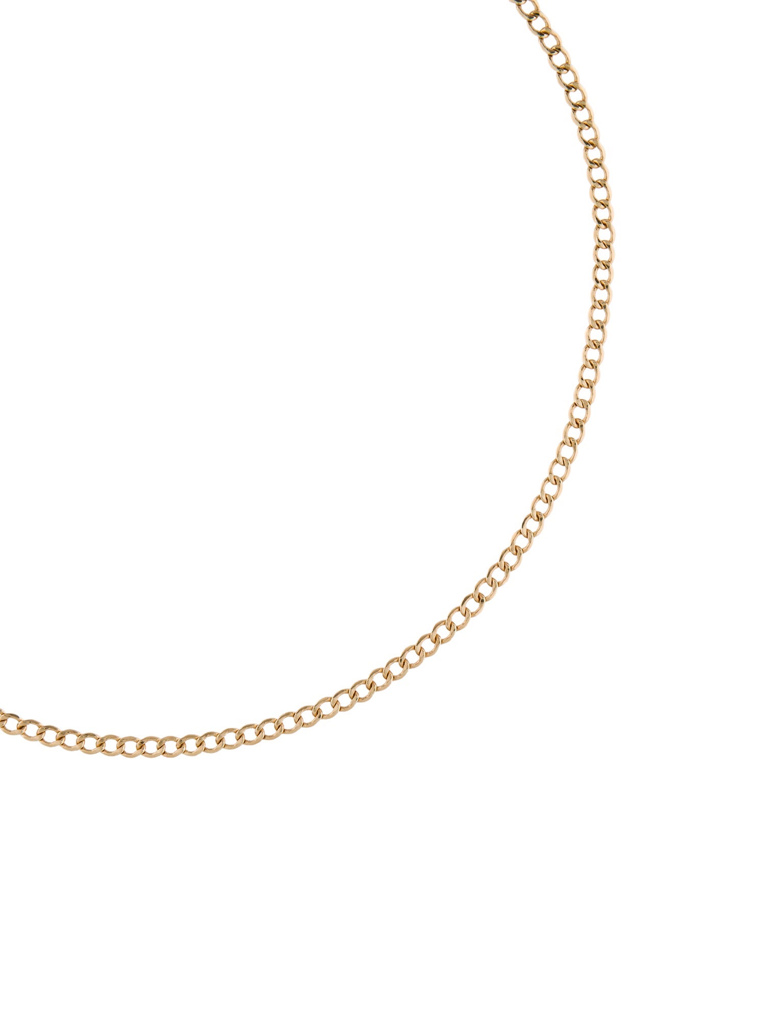 Mejuri 14K Curb Chain Necklace