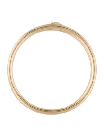 Mejuri 14K Diamond Double Stacker Ring