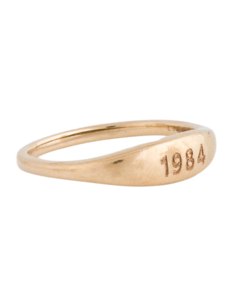 Mejuri 14K Signet Ring