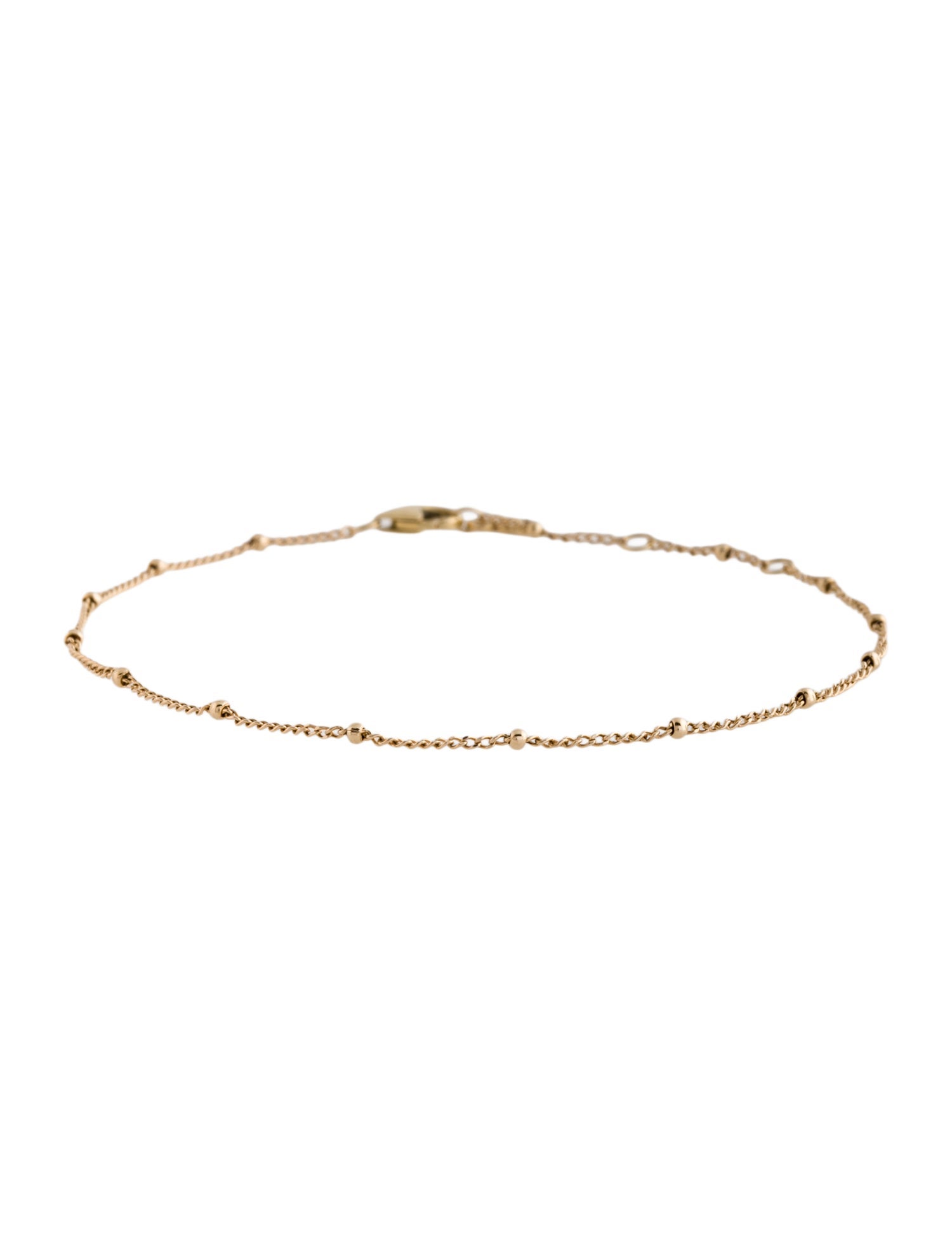 Mejuri 14K Spheres Chain Bracelet