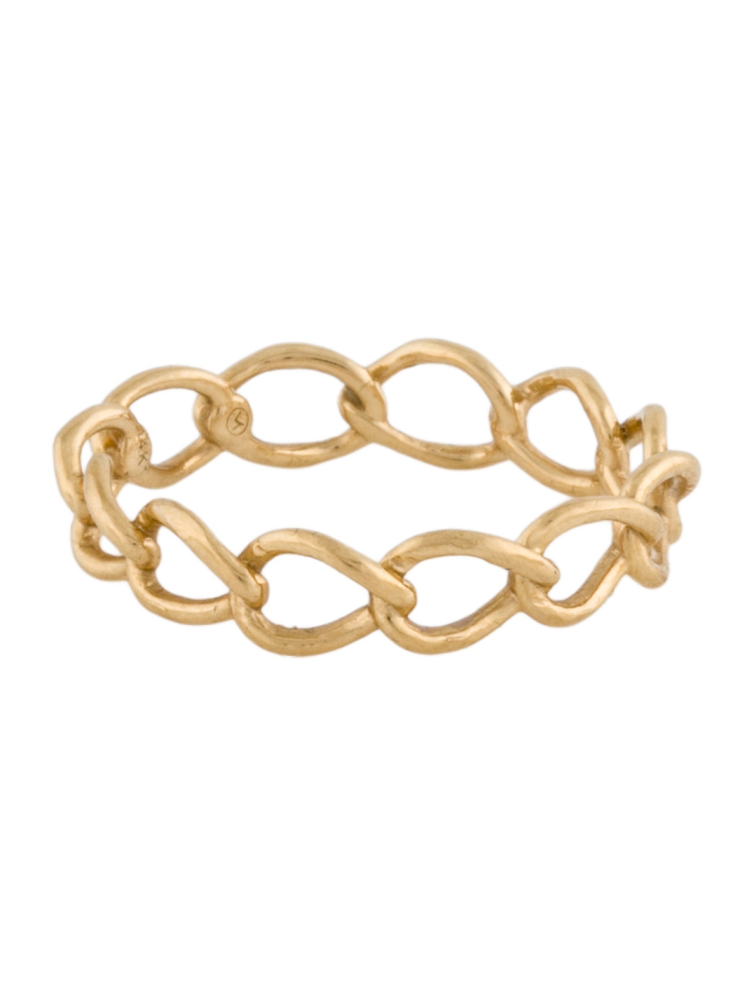 Mejuri 14K Chain Link Band
