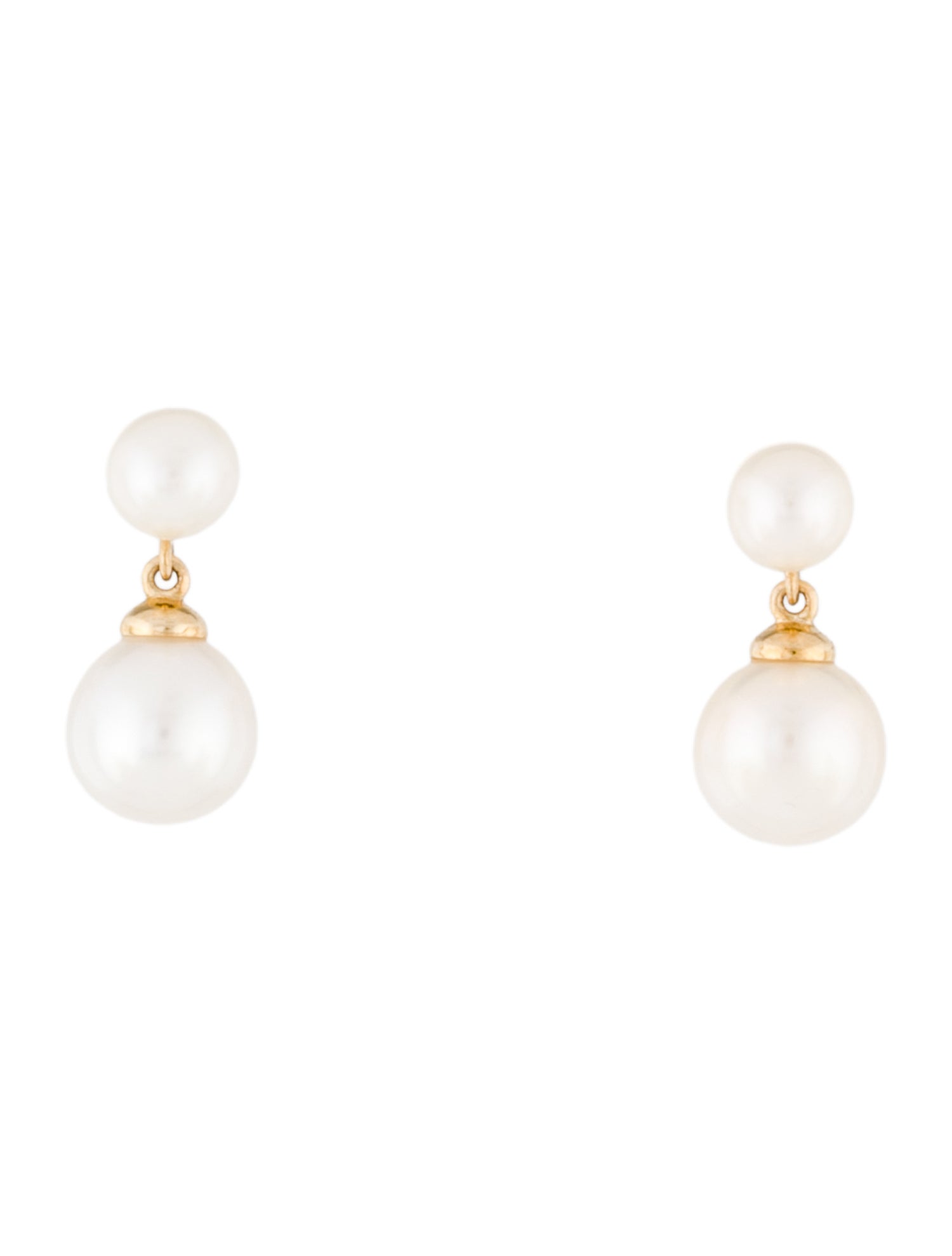 Mejuri 14K Pearl Essential Drop Earrings