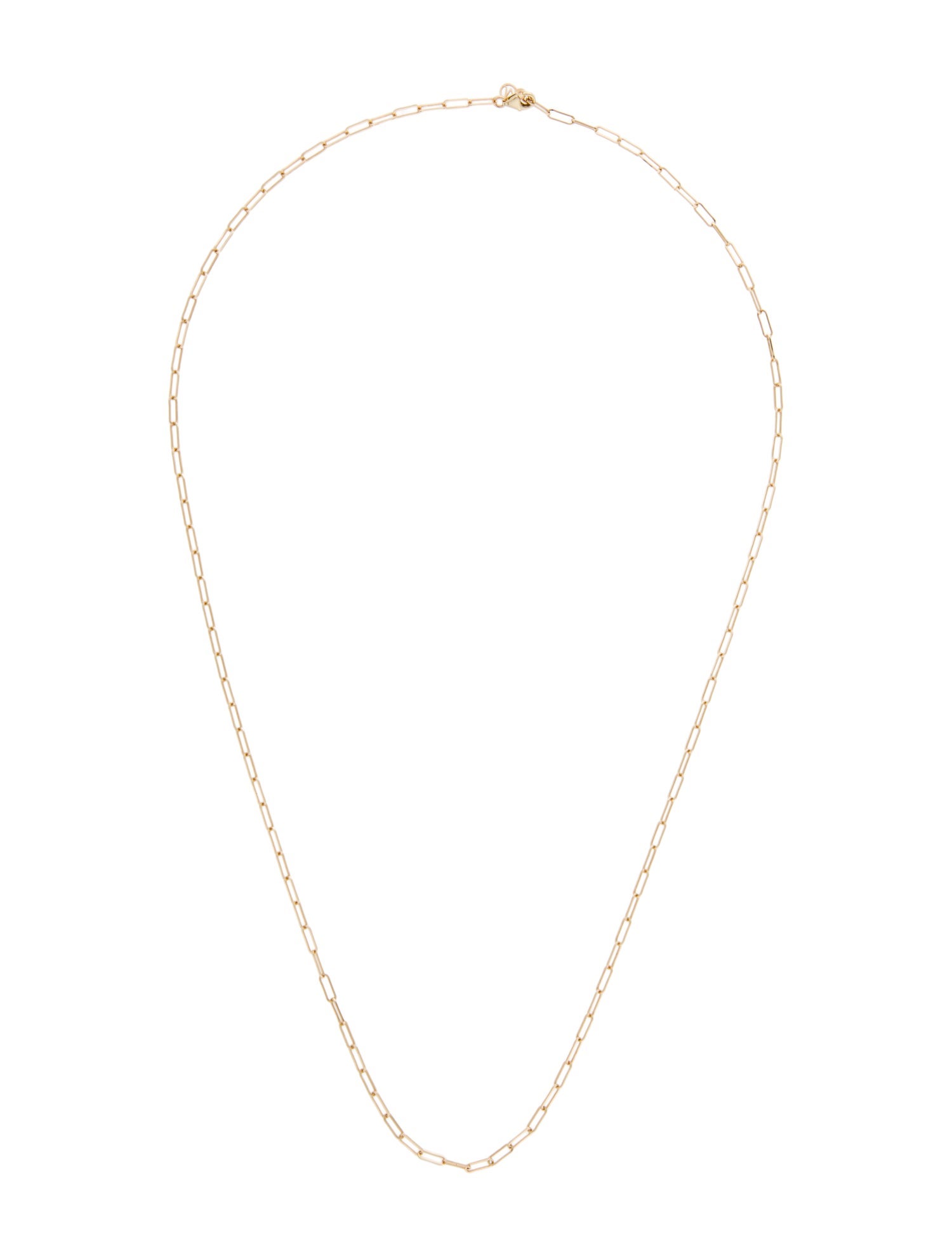 Mejuri 14K Paperclip Chain Necklace