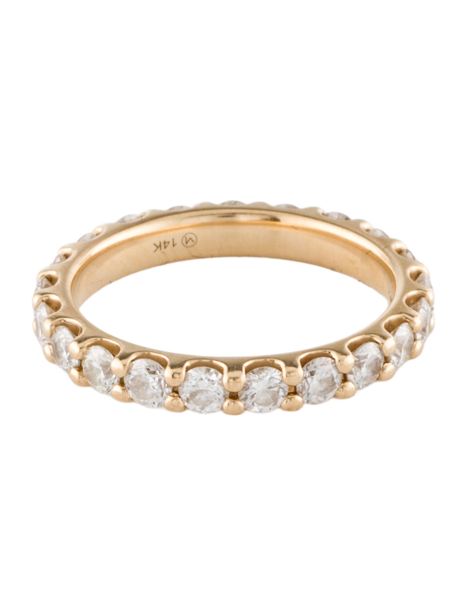 Mejuri 14K Diamond Eternity Band