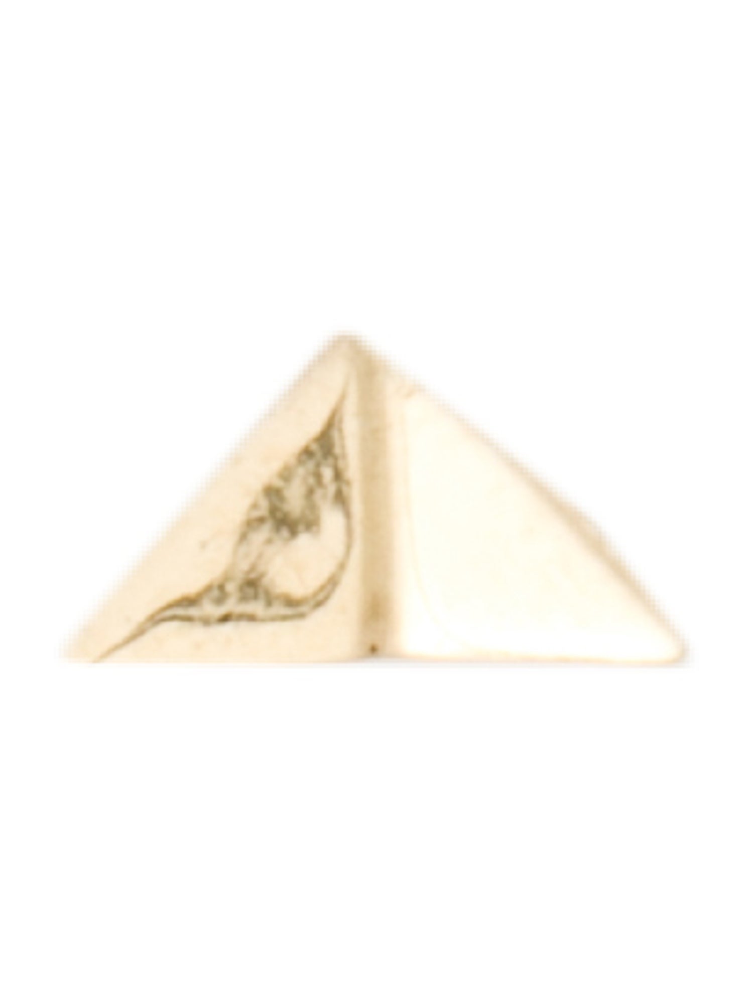 Mejuri 14K Triangular Single Stud Earring