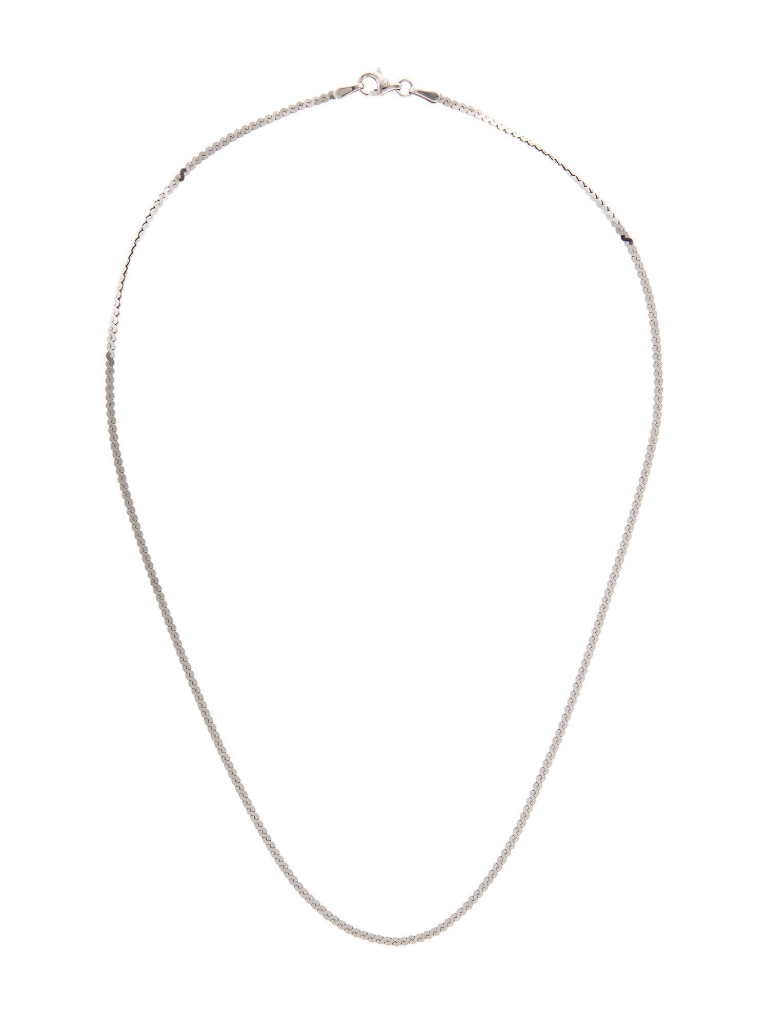Mejuri 14K Serpentine Chain Necklace