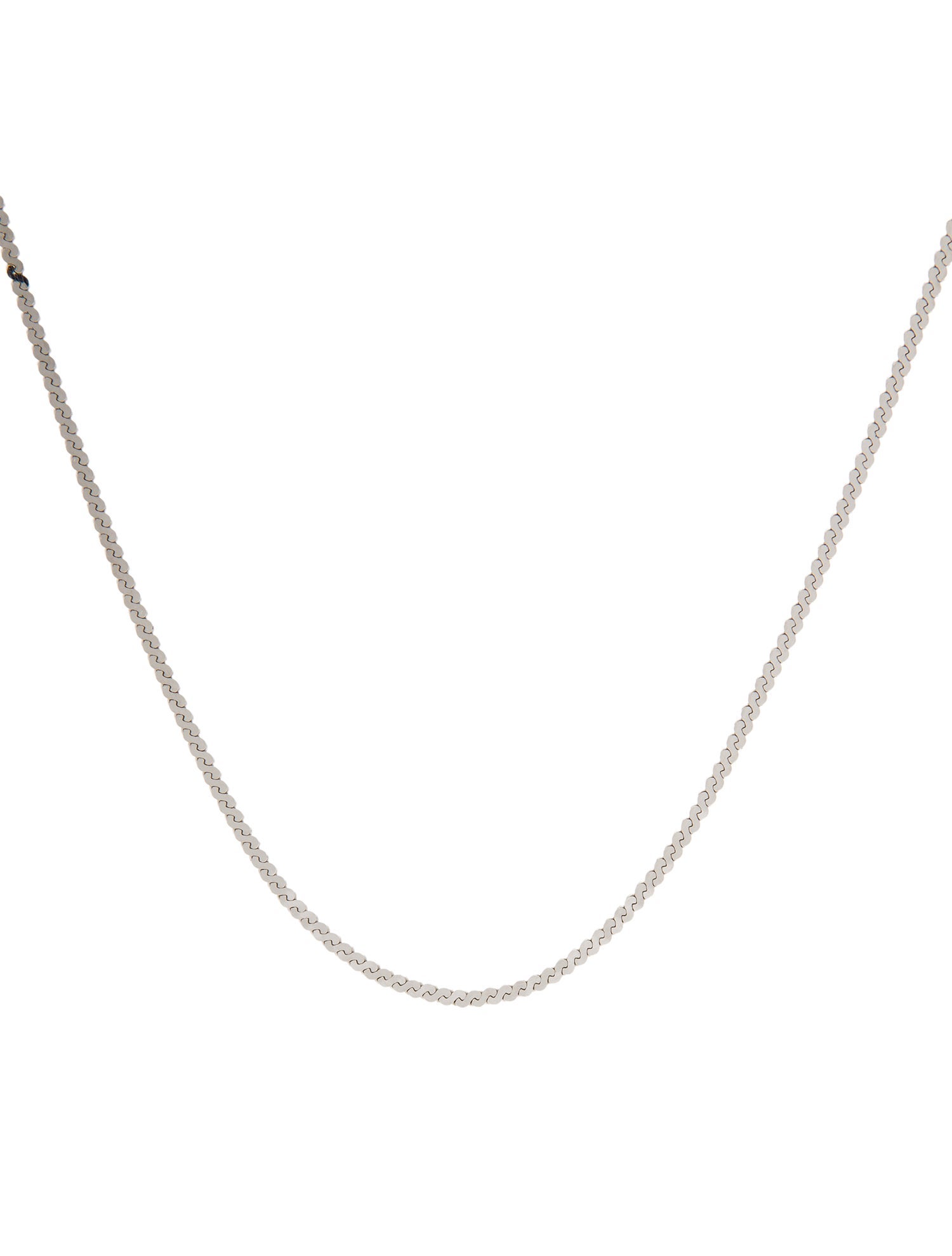 Mejuri 14K Serpentine Chain Necklace