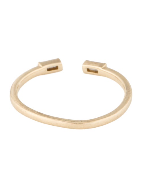 Mejuri 14K Diamond Open Stacking Band