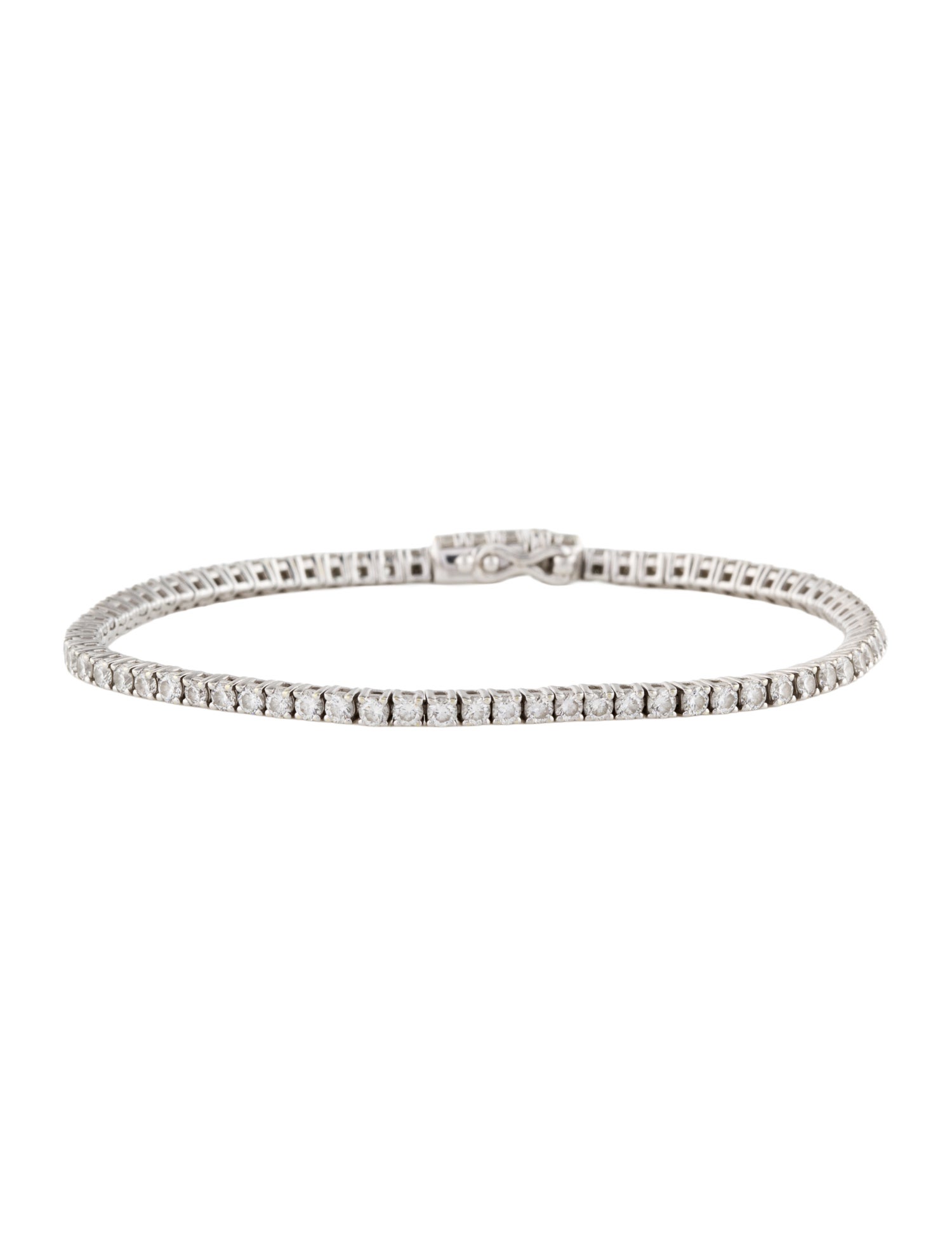 Mejuri 14K 1.80ctw Lab-Grown Diamond Tennis Bracelet