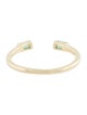Mejuri 14K Emerald Open Ring