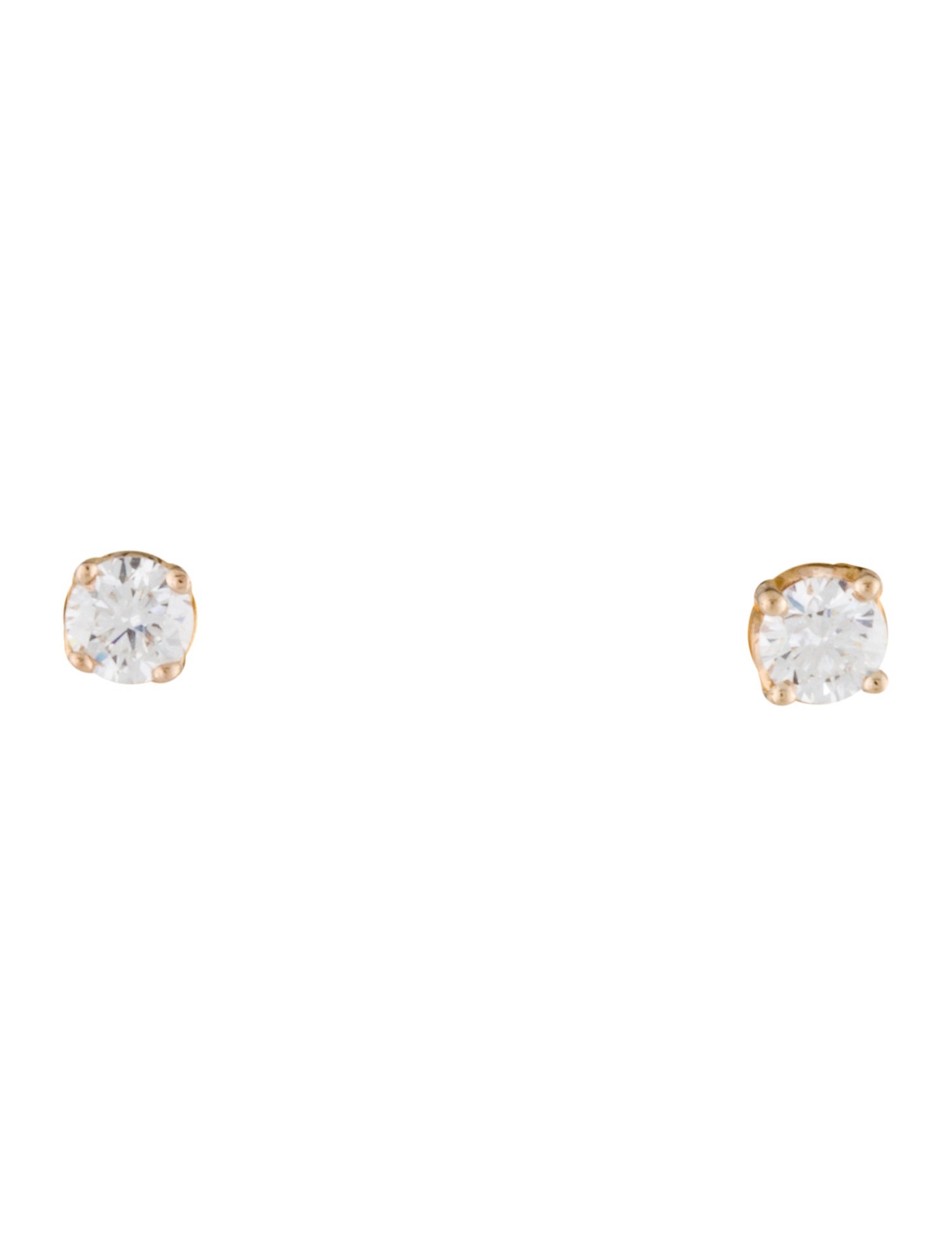 Mejuri 14K Diamond Mini Stud Earrings