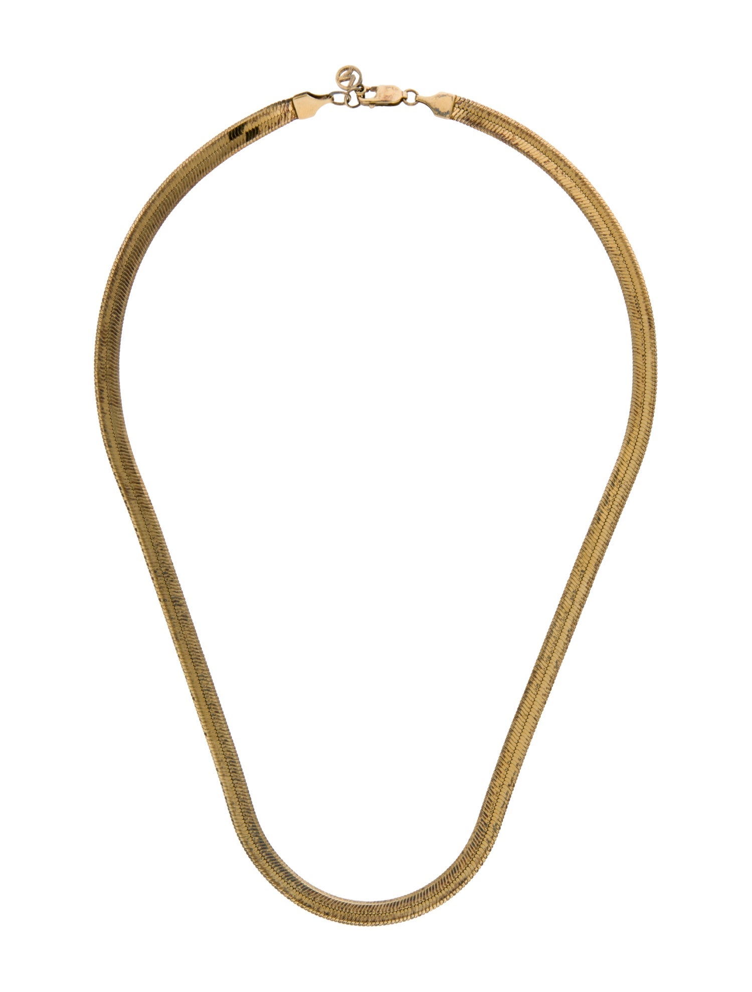 Mejuri Bold Herringbone Chain Necklace