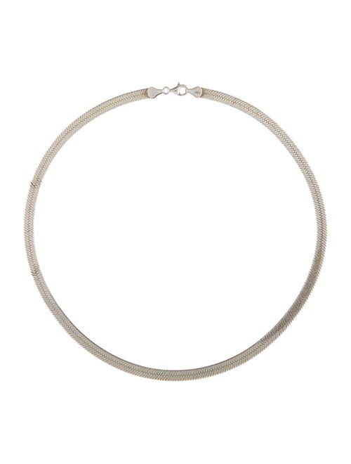 Mejuri Herringbone Chain Necklace