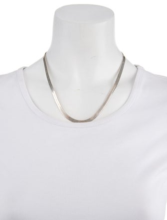 Mejuri Herringbone Chain Necklace