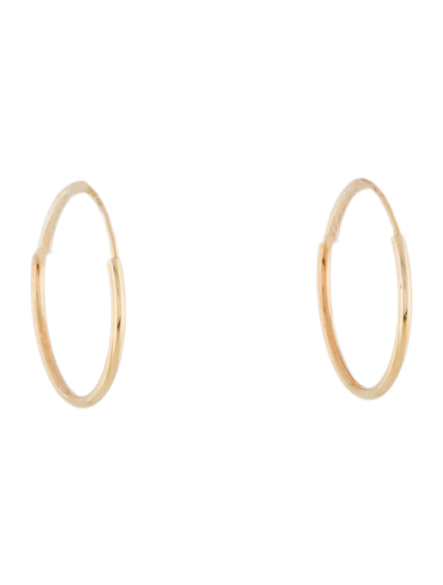 Mejuri 14K Hoop Earrings
