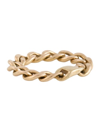 Mejuri 14K Bold Chain Ring