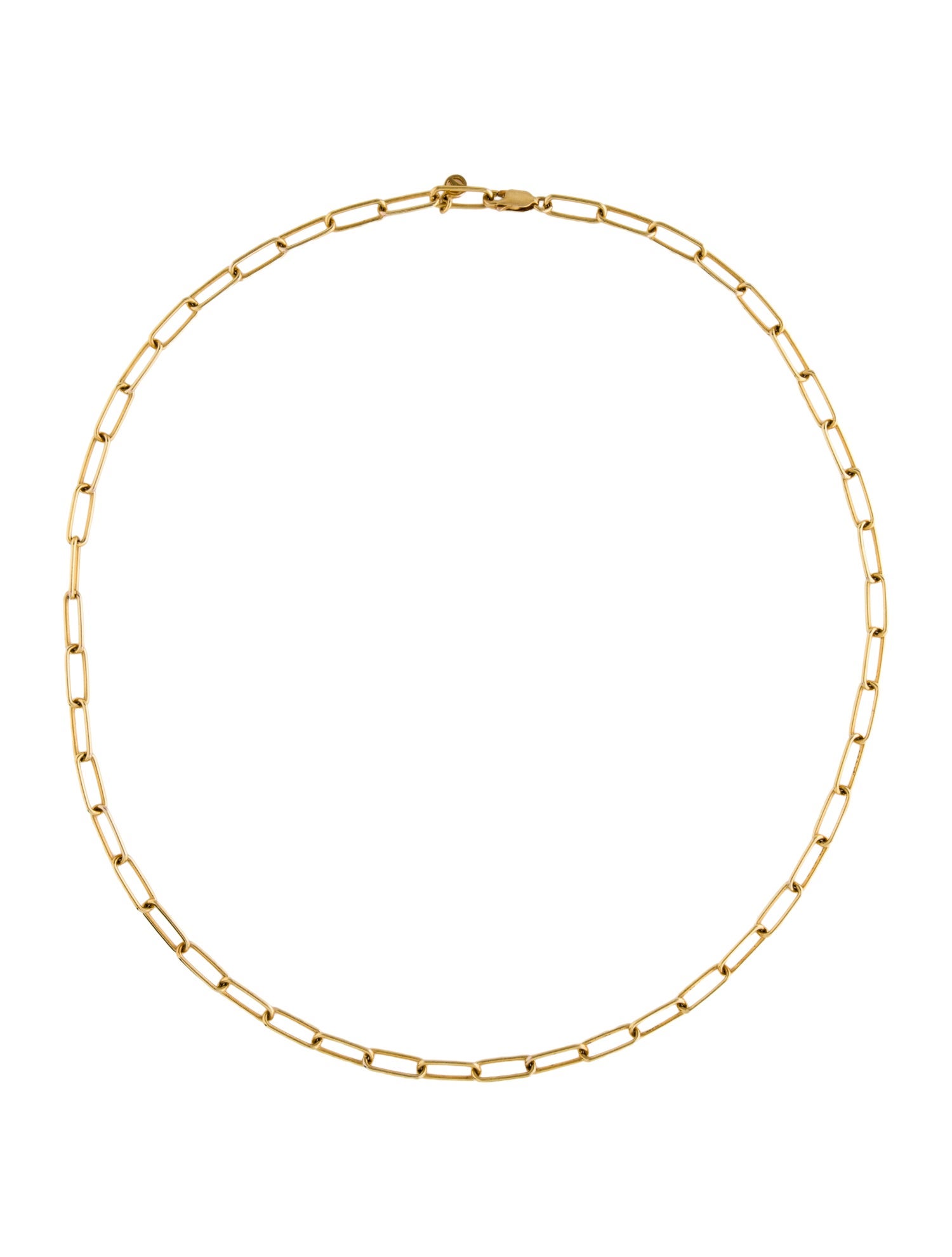 Mejuri Paperclip Chain Necklace