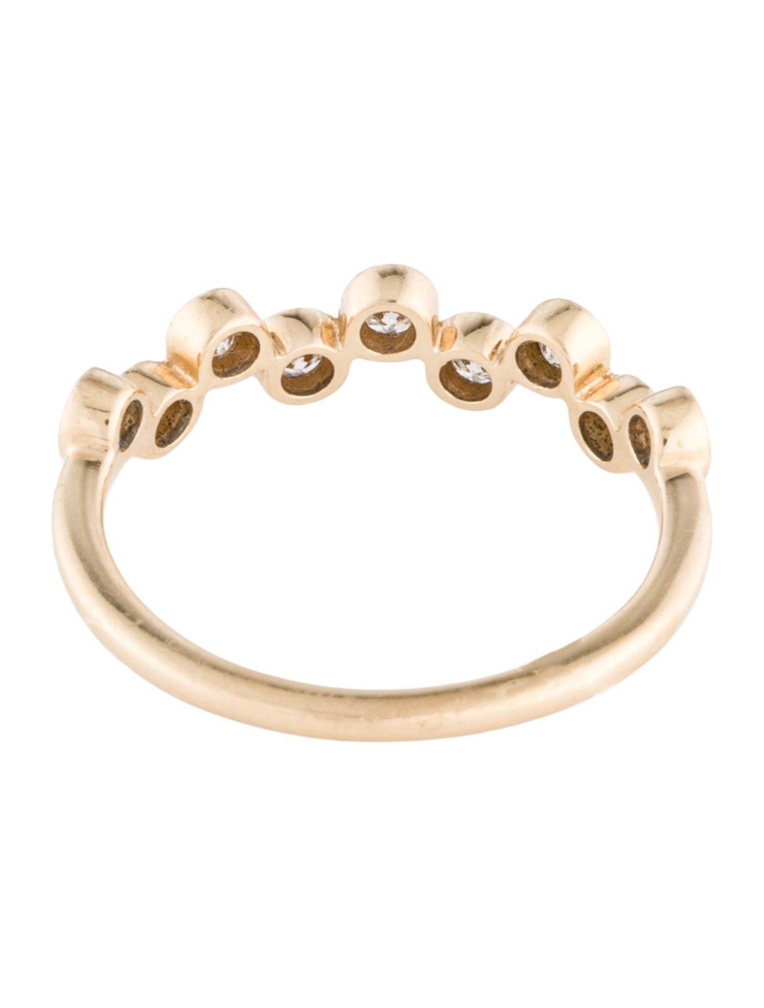 Mejuri 14K Lab-Grown Diamond Ziggy Ring