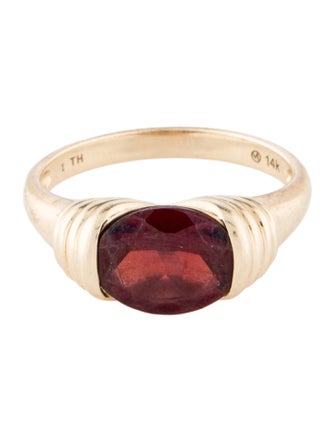 Mejuri 14K 2.45ctw Garnet Heirloom Ring