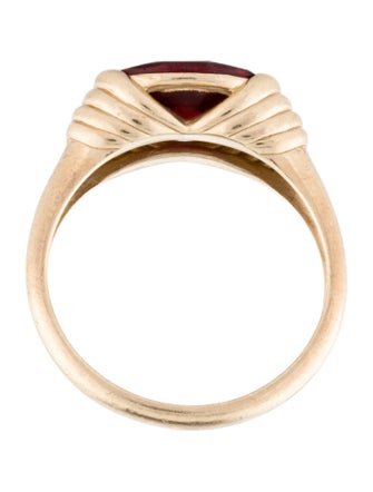 Mejuri 14K 2.45ctw Garnet Heirloom Ring