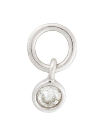 Mejuri 14K Diamond Charm