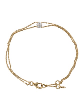 Mejuri Topaz Link Bracelet