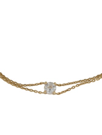 Mejuri Topaz Link Bracelet