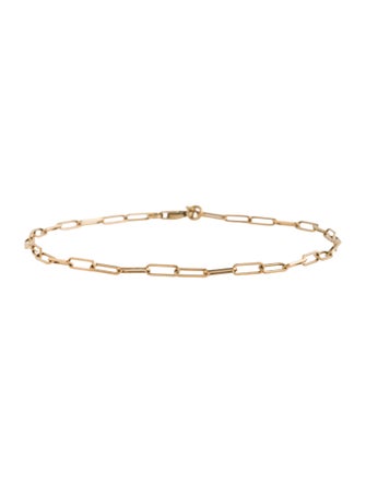 Mejuri 14K Boyfriend Bold Chain Bracelet