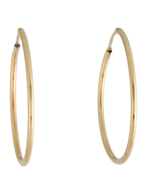 Mejuri 14K Large Hoop Earrings