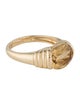 Mejuri 14K 2.05ct Honey Quartz Heirloom Ring