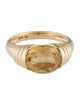 Mejuri 14K 2.05ct Honey Quartz Heirloom Ring