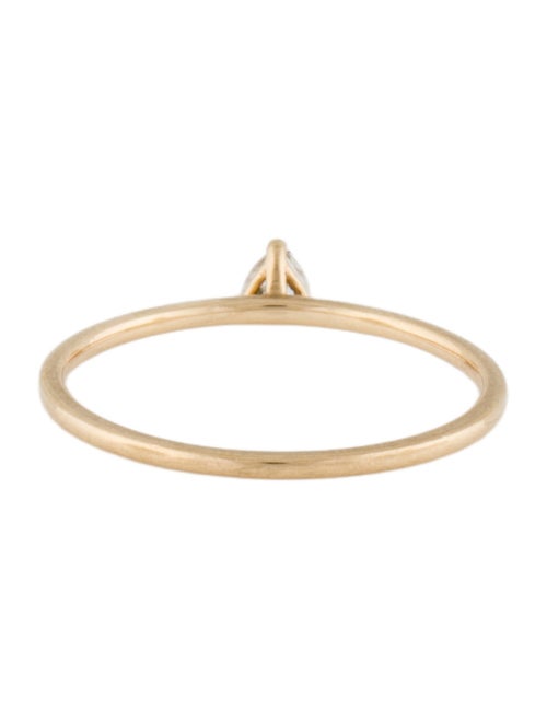 Mejuri 14K Topaz Trillion Stacker Ring