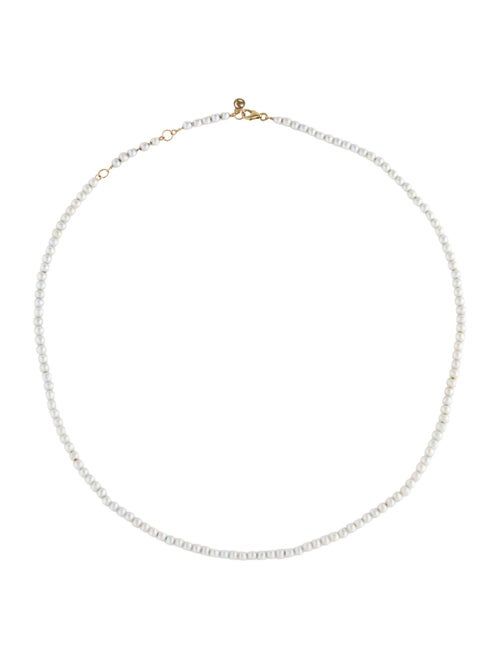 Mejuri 14K Pearl Strand Necklace