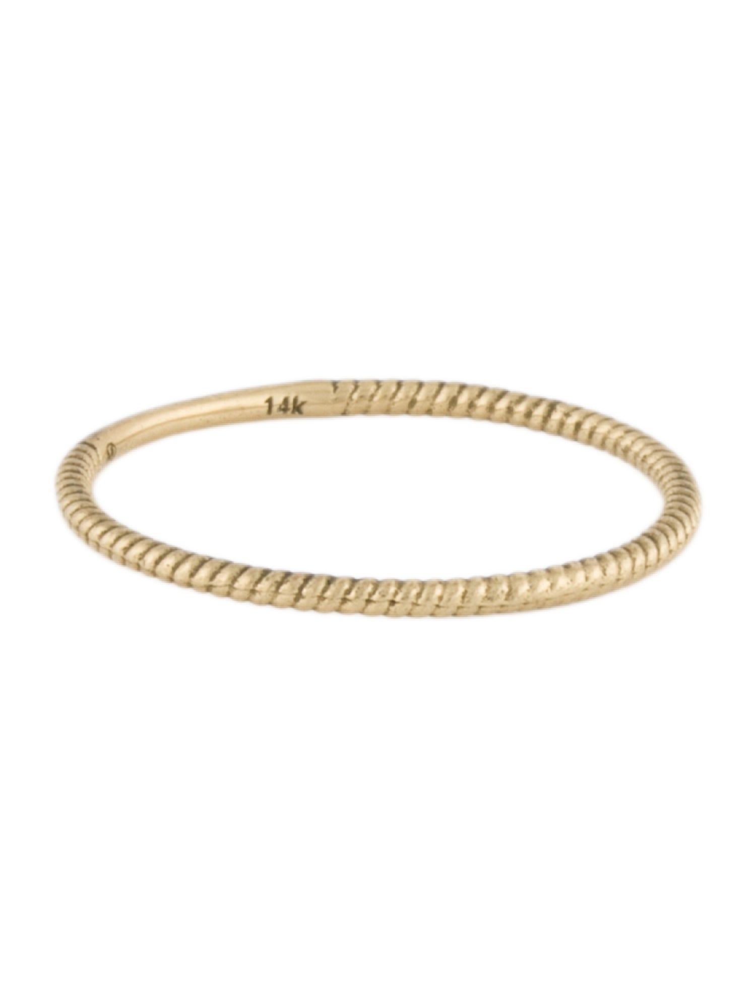 Mejuri 14K Twist Band Ring