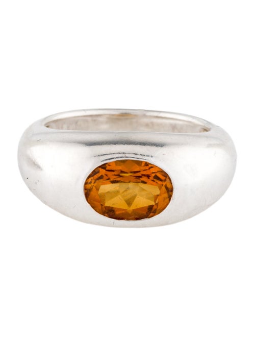 Mejuri 1.04ct Citrine Candy Dome Signet Ring
