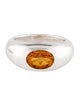 Mejuri 1.04ct Citrine Candy Dome Signet Ring