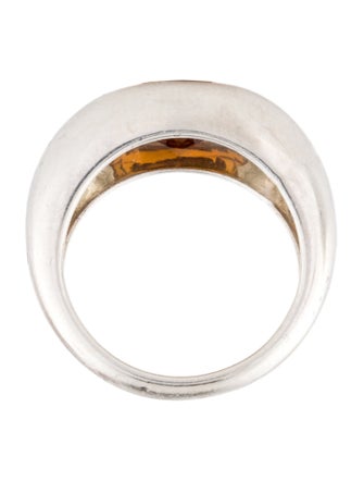 Mejuri 1.04ct Citrine Candy Dome Signet Ring