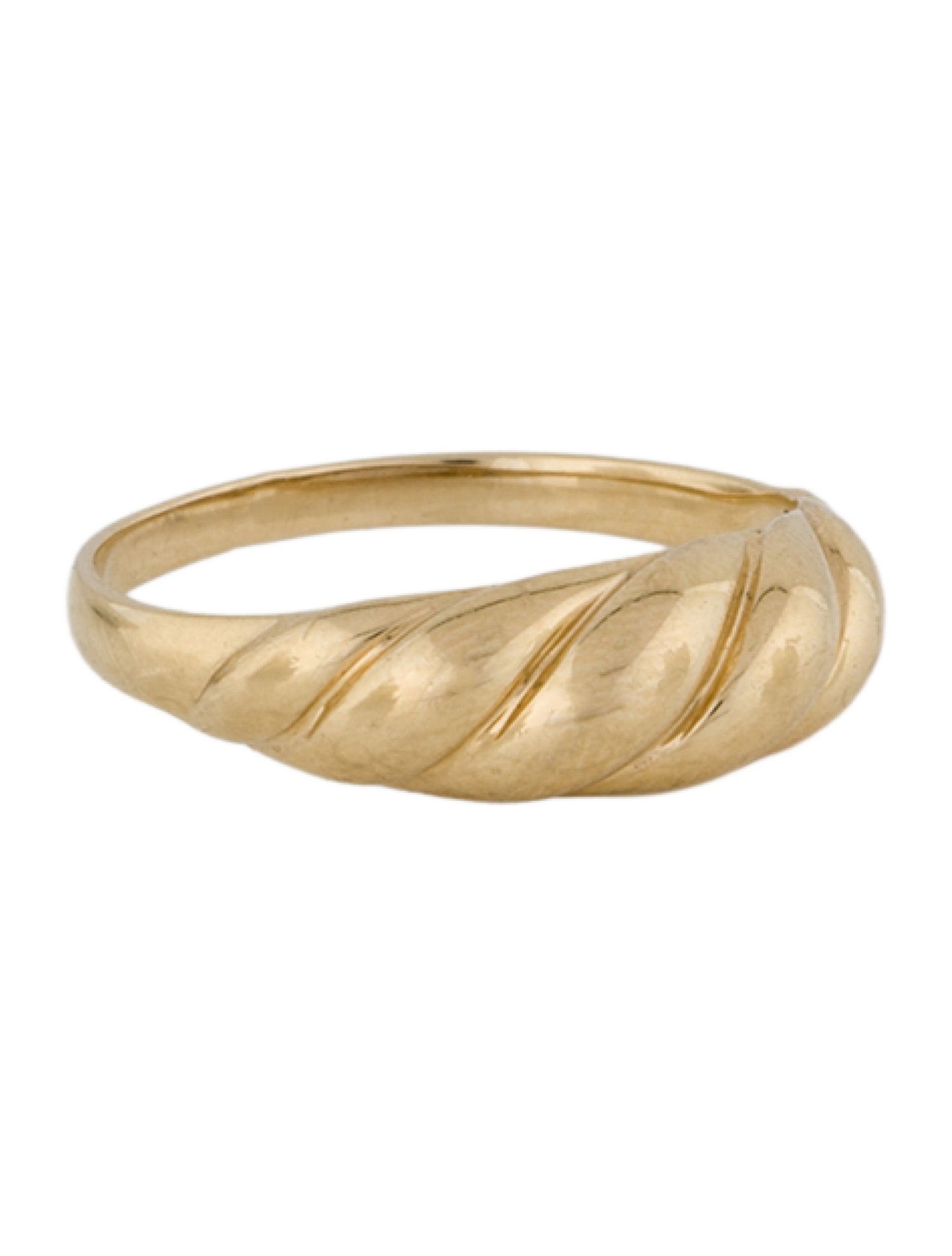 Mejuri 14K Cable Dome Ring