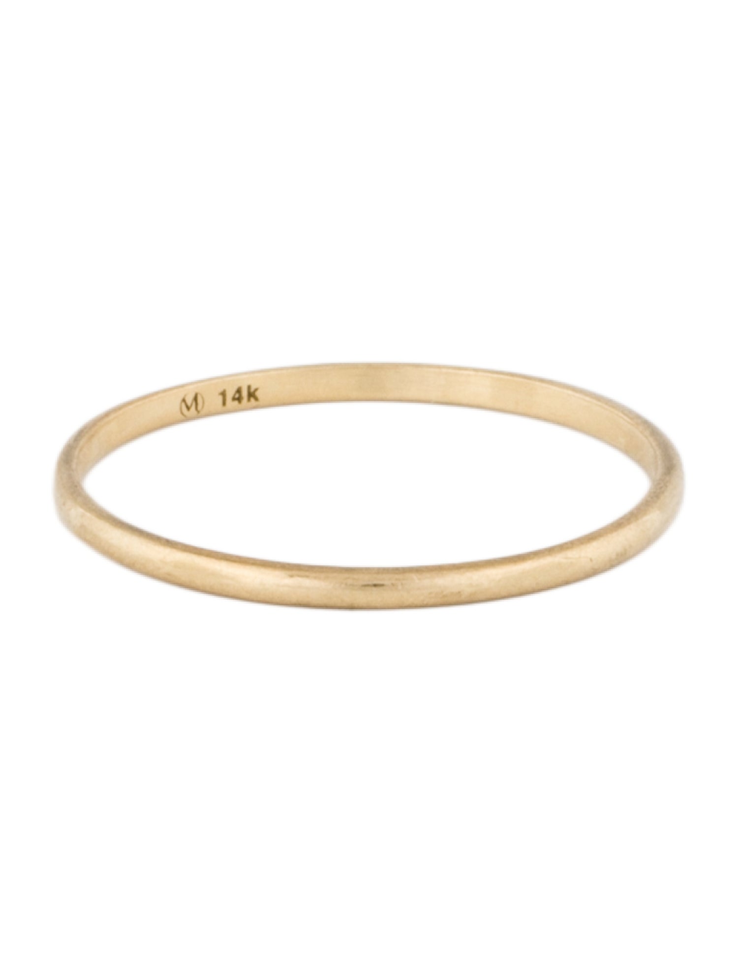 Mejuri 14K Thin Stacking Band
