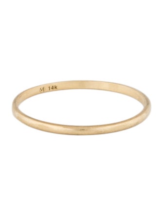 Mejuri 14K Thin Stacking Band