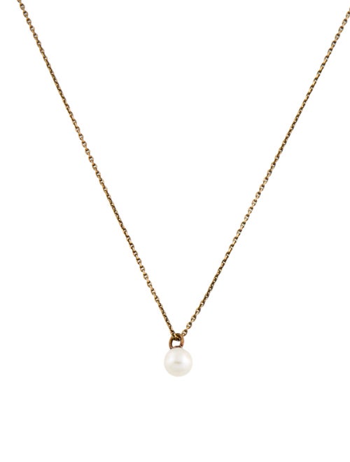 Mejuri Pearl Pendant Necklace
