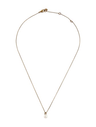 Mejuri Pearl Pendant Necklace