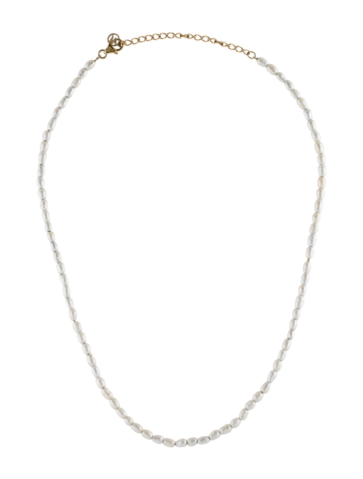 Mejuri Pearl Collar Necklace