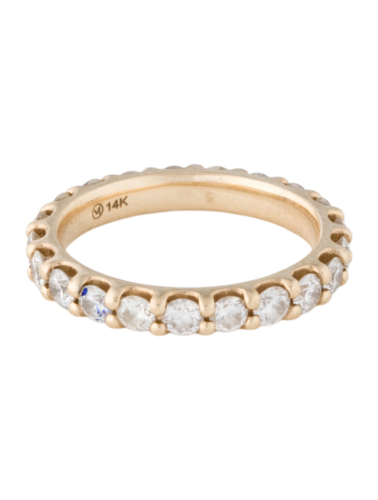 Mejuri 14K 1.15ctw Diamond Eternity Band